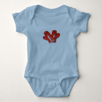 Boxing Gloves Onsie t-shirts by claricardoza Boxing Gloves Onsie t-shirts