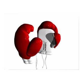 Boxing Gloves print