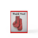 Boxing Gloves, Thank You Cards by JeffandJess Boxing Gloves, Thank You Cards