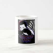 Boxing In The USA Coffee Mug