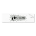 Boxing Is a Way of Life Bumper Sticker