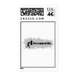 Boxing Is a Way of Life postage