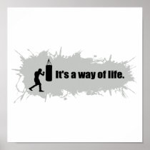 Boxing Is a Way of Life Print