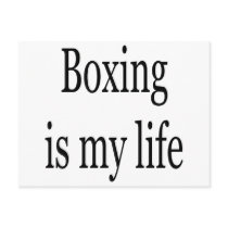 Boxing Is My Life postcards by Supernova23 Boxing Is My Life postcards