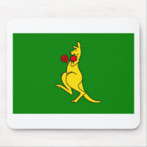 Boxing kangaroo collector item"s mousepad