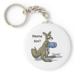 Boxing Kangaroo Keychain