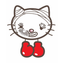 Boxing Kitty t-shirts