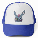 Boxing Rabbit Trucker Hat