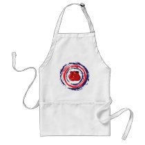 Boxing Red Blue And White Aprons