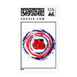 Boxing Red Blue And White postage