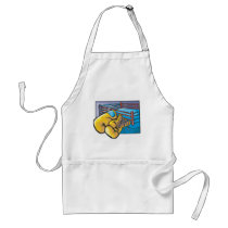 Boxing Ring and Gloves aprons