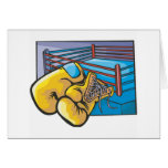 Boxing Ring and Gloves cards