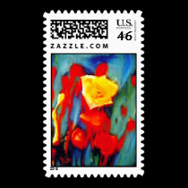 boxing-rose postage