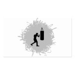 Boxing Scribble Style Business Card