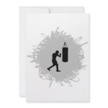 Boxing Scribble Style invitations