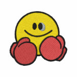 Boxing Smiley embroidered shirts