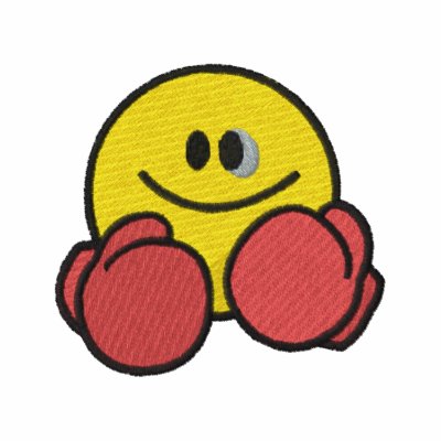 Boxing Smiley by ZazzleEmbroidery