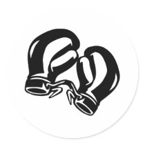 Boxing stickers