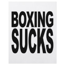 Boxing Sucks flyers