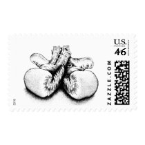 Boxing T-shirts and Gifts. Postage Stamp
