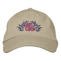 Boxing Tribal embroidered hats