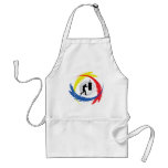 Boxing Tricolor Emblem aprons