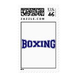 Boxing University Style postage
