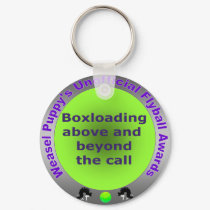 Boxloading Flyball Award Keychain