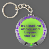 Boxloading Flyball Award Keychain keychains