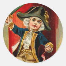 boy_007 round stickers