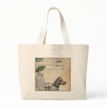 Boy and dog bags by angelandspot Boy and dog bags
