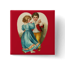 Boy and Girl Dancing Pinback Buttons