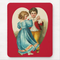Boy and Girl Dancing Mouse Mats