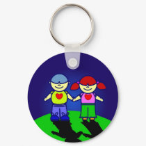 BOY and GIRL Keychain by kooky BOY and GIRL Keychain