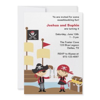 Pirate Invitations