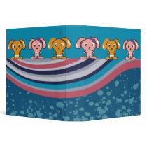 boy and girl puppy notebook-01-01 binders