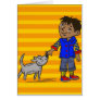 Boy And His Dog Card