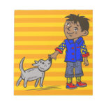 Boy And His Dog Memo Note Pads