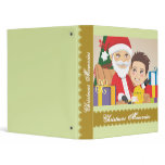 Boy and Santa Claus Binder