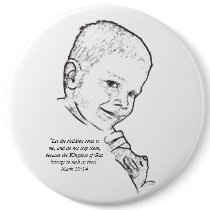 Boy and Teddy (Mark 10:14) buttons