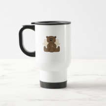 Boy Autism Awareness Bear Mugs