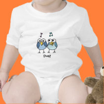 Boy Baby Byrdies Duet t-shirts