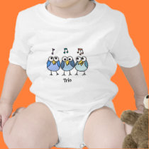 Boy Baby Byrdies Trio t-shirts