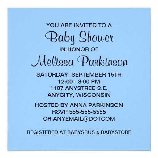 Boy Baby Customized Ultrasound Photo Template Custom Invitation