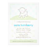 Boy Baby Shower Invitation - Little Lamb