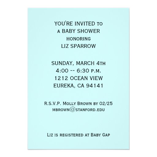 BOY BABY SHOWER INVITATIONS