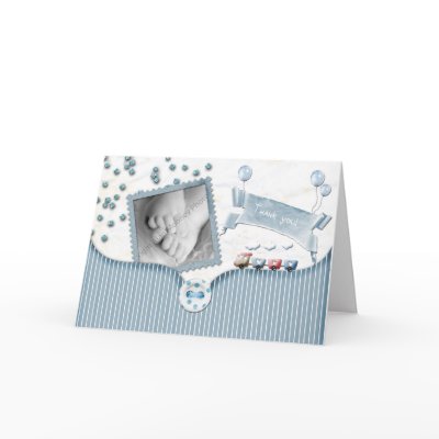 Boy Baby shower Thank you cards by Cards_by_Cathy