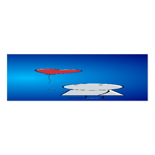 Boy & Balloon Bookmark Business Card
