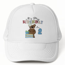 Boy Bear 2nd Birthday T-shirts and Gifts Hat