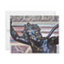 Boy Blowing horn Sculpture Announcements